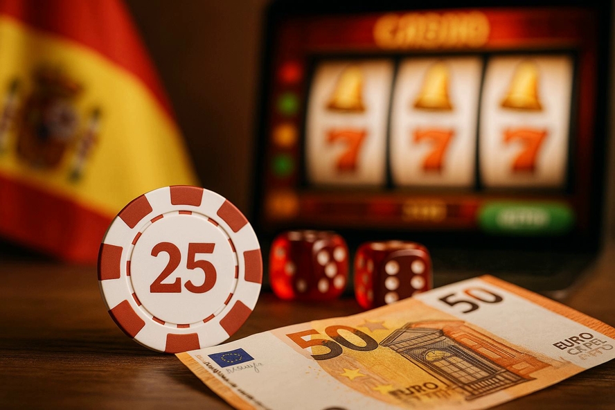 25 tiradas gratis sin depósito en casinos online de España